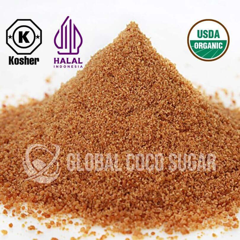 supplier coconut sugar kosher, supplier coconut sugar halal, supplier coconut sugar organic, unrefined coconut sugar
