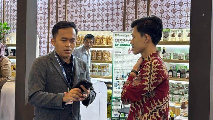 Trade Expo Indonesia 2024 : We Conquer The Global Market ! 2 Global Coco sugar at Trade Expo Indonesia with David Web Ekspor